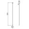 Bracket for plastic safety fence | with mushroom impact protection